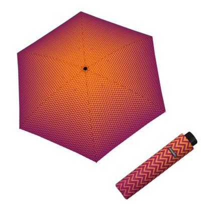 Fiber Havanna Strong Berry dámský skládací deštník  Doppler