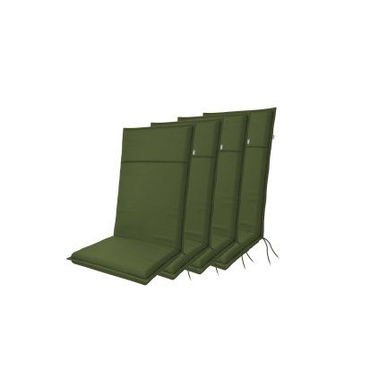 LIFE 5351 - set 4 ks polstrů na křeslo s vysokým opěradlem  Doppler