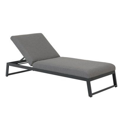 MELIA LIKA-TEX® zahradní lehátko šedá  Doppler