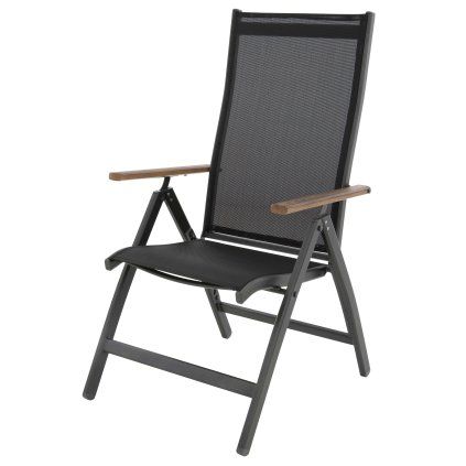 10748 expert wood plus polohovaci zahradni kreslo