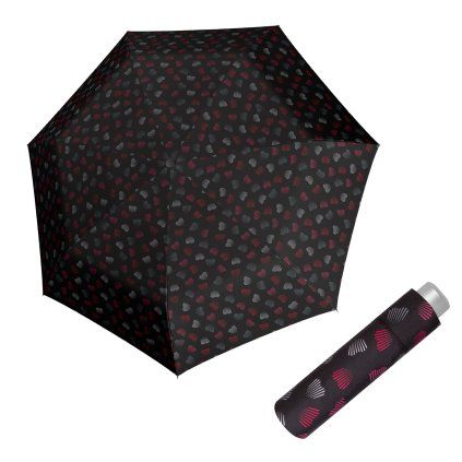 11210 mini light emotion black damsky skladaci destnik