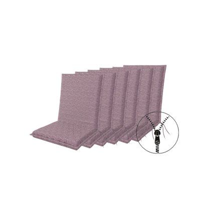 ART 4043 - set 6 ks polstrů na křeslo s nízkým opěradlem  Doppler