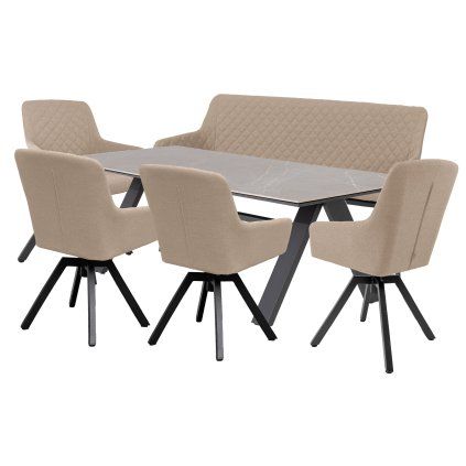 11366 nova paris lika tex zahradni sedaci souprava 4 1 1 mocca