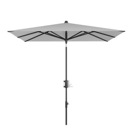 APOLL BLACK zahradní slunečník 240 x 240 cm světle šedá  Knirps