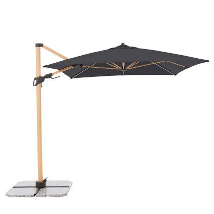 ALU WOOD 300 x 220 cm antracit  Doppler