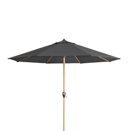 ALU WOOD zahradní slunečník 350 cm antracit  Doppler