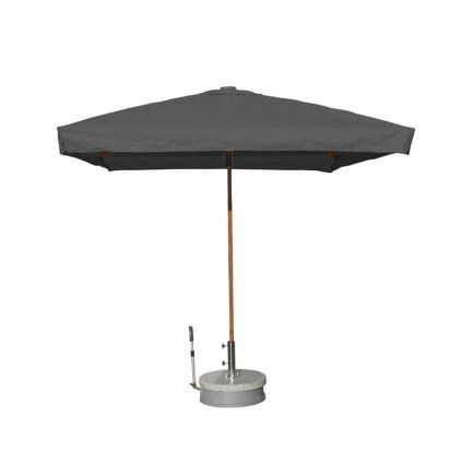 Gastro Magic Junior Alu Wood zahradní slunečník 200 x 200 cm antracit  Doppler
