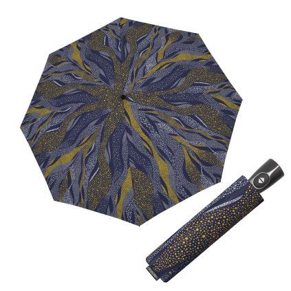 Fiber Magic Whisper Blue dámský automatický deštník  Doppler