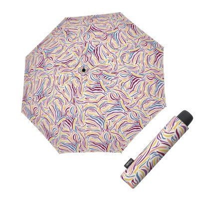13892 hit mini zebra damsky skladaci destnik