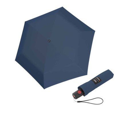 Mini Duomatic Sunset Navy - elegantní plně automatický deštník  Knirps