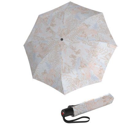 A 200 Medium Duomatic Savannah Beige - elegantní plně automatický deštník  Knirps