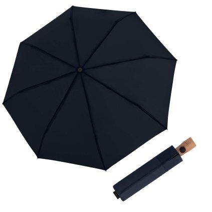 Timber duaomatic Navy - skládací deštník