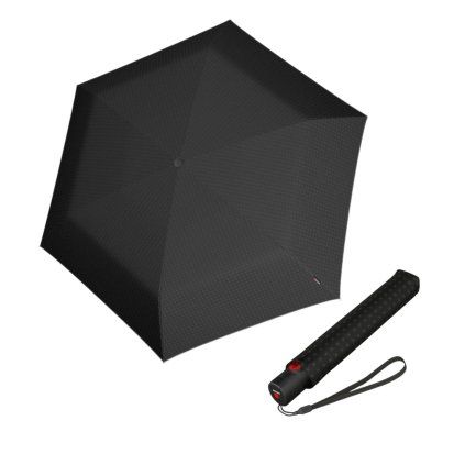 KNIRPS U.200 Mat Cross - elegantní plně automatický deštník