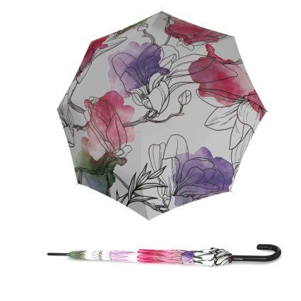 15739 knirps t 760 iris pink elegantni holovy vystrelovaci destnik