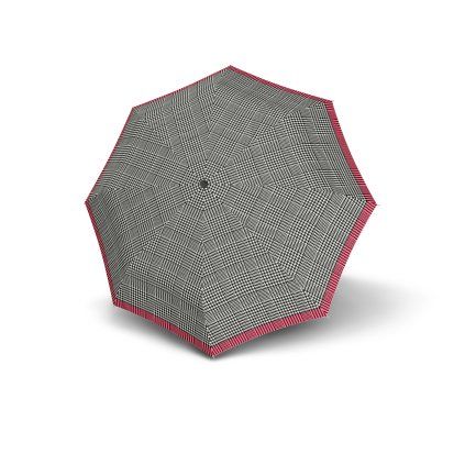 16618 mini smart glencheck damsky skladaci destnik