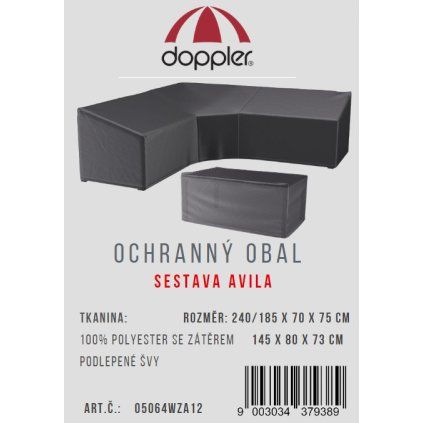 Ochranný obal na sestavu AVILA