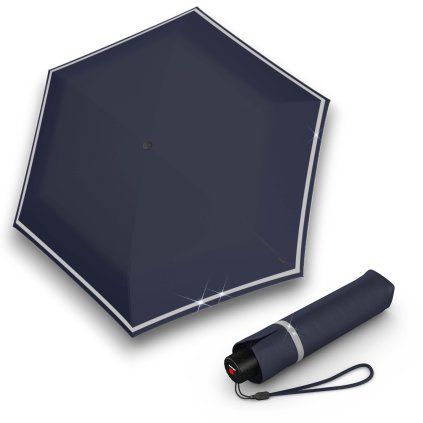 3956 rookie navy reflective damsky skladaci destnik