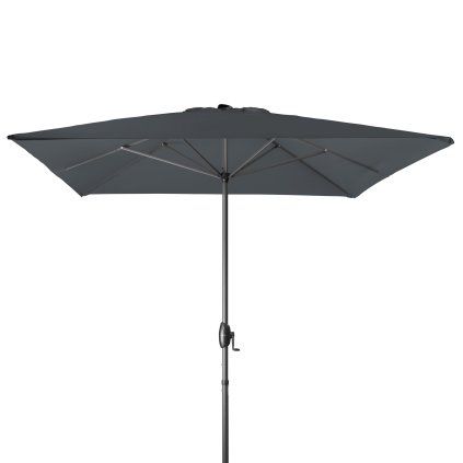 Basic Lift zahradní slunečník 300 x 200 cm antracit  Derby