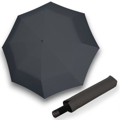 4598 u 90 xxl dark grey damsky skladaci destnik