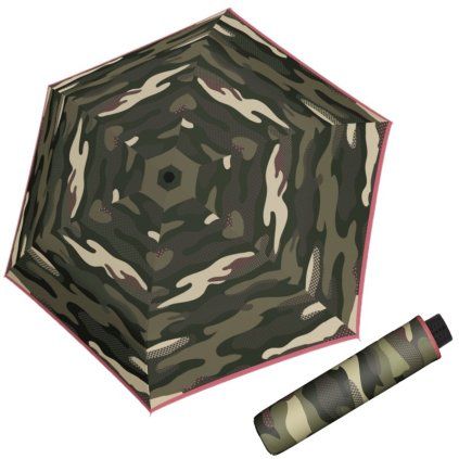 Fiber Havanna Camouflage dámský skládací deštník  Doppler