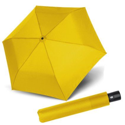 Zero*Magic Uni Shiny Yellow dámský automatický deštník  Doppler