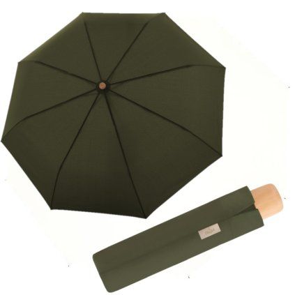 Nature Mini Uni Deep Olive skládací deštník  Doppler