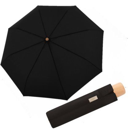 5483 nature mini uni simple black skladaci destnik
