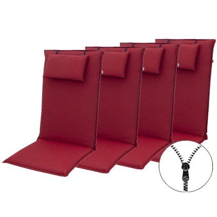 ELEGANT 2428 - set 4 ks polstrů na křeslo s vysokým opěradlem  Doppler