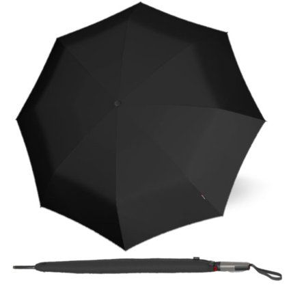 T.900 Extra Long Black pánský holový vystřelovací deštník  Knirps