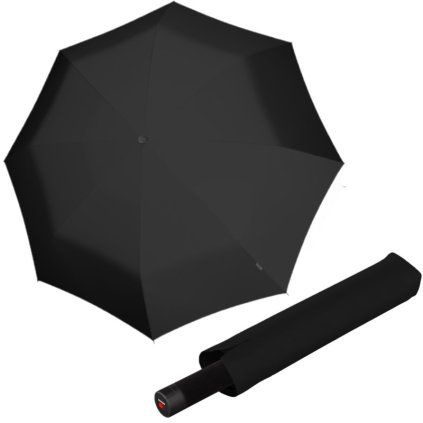 U.90 XXL Black dámský skládací deštník  Knirps