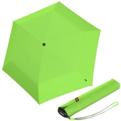 US.050 Neon Green dámský skládací deštník  Knirps