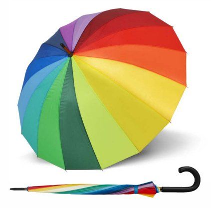 London Rainbow dámský skládací deštník  Doppler