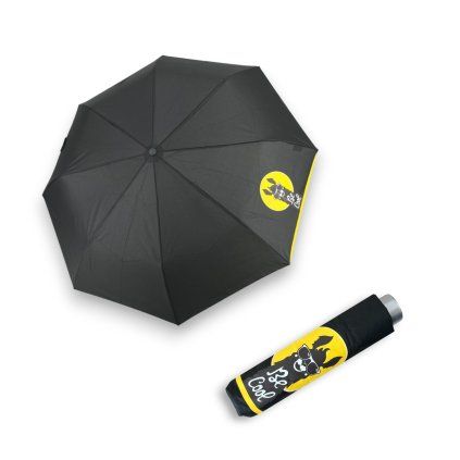 Mini Light Kids Black Lama dětský skládací deštník  Doppler
