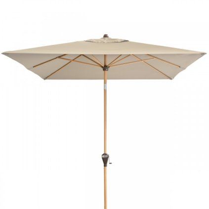 ALU WOOD zahradní slunečník 300 x 200 cm béžová  Doppler