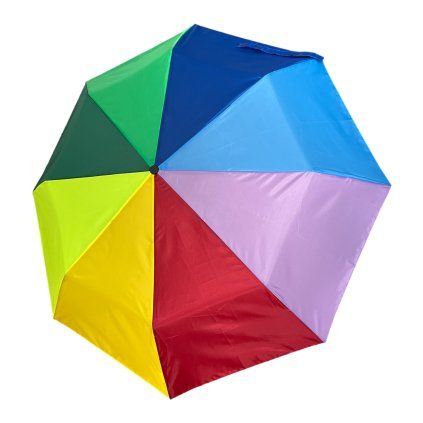 9128 mini rainbow damsky skladaci destnik