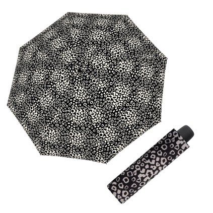 9859 2 hit mini loop black white damsky skladaci destnik