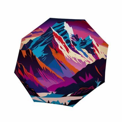9865 modern art long ac mountain damsky holovy vystrelovaci destnik