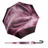 T.760 Stick Automatic Aura Rose dámský holový vystřelovací deštník  Knirps