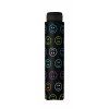 10469 2 mini light up reflective bright smile damsky skladaci destnik