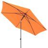 myZone Push Up zahradní slunečník 300 cm oranžová  Doppler