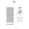 LIVING 2097 - nízký polstr na křeslo s nízkým opěradlem  Doppler