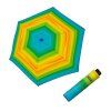 11663 3 fiber havanna happy green damsky skladaci destnik