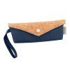 11675 9 nature mini cork deep navy damsky skladaci destnik