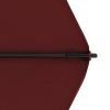 12170 7 active zahradni slunecnik 210 cm bordo