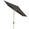 ALU WOOD zahradní slunečník 210 x 140 cm antracit  Doppler