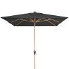 ALU WOOD zahradní slunečník 210 x 140 cm antracit  Doppler