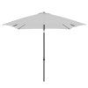 12371 19 basic push up zahradni slunecnik 210 x 210 cm svetle seda
