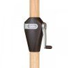 12395 8 alu wood zahradni slunecnik 350 cm hneda
