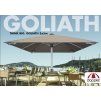 GOLIATH zahradní slunečník 500 x 500 cm bílá  Doppler