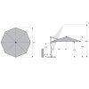 RAVENNA SMART 300 cm hnědá  Derby